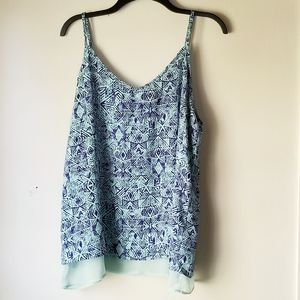 Double hem tank top, M